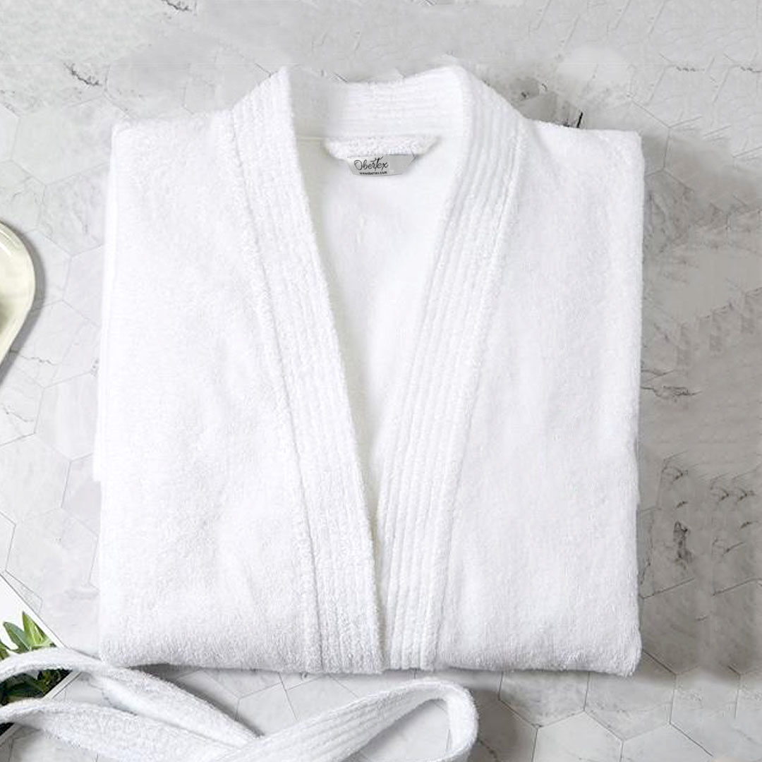 Bathrobe with Kimono collar - Obertex