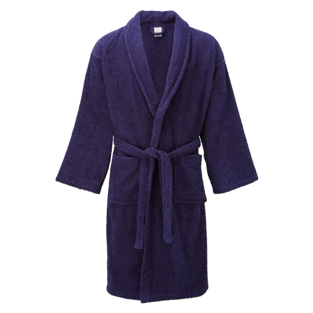 Bathrobe with Scarf Collar Obertex